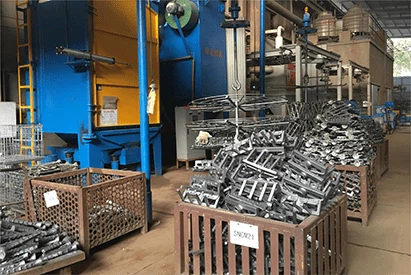 SHOT BLASTING/RAW PART INSPECTION